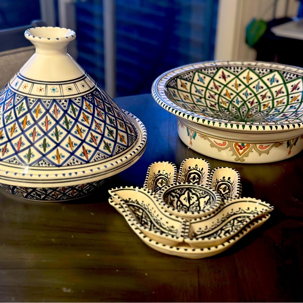 Traditional Kamsah and Hamsa dishes